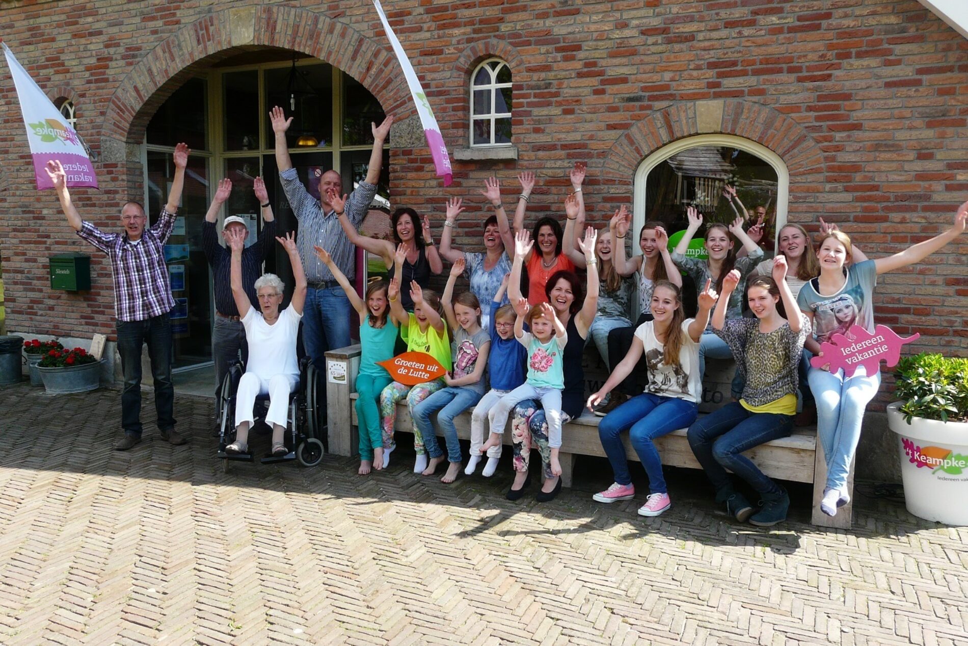 Keampke Groepsaccommodaties Groepsfoto Fotobank